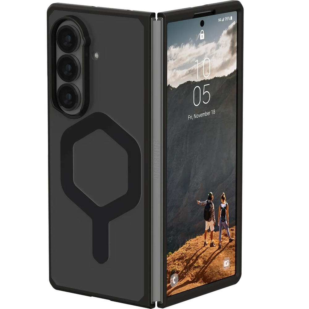 Etui pancerne Urban Armor Gear Mouve with Magnet do Galaxy Z Fold7, przydymione-czarne